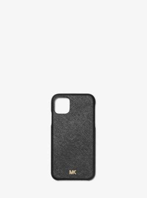 michael kors mk saffiano leather phone cover for iphone 11|Original Michael Kors Saffiano Leather Folio Case for iPhone X.